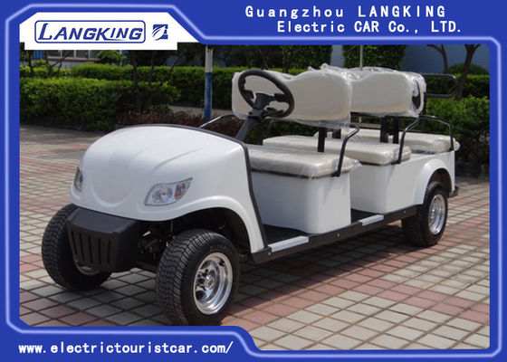China carro bonde de 24km/H 6 Seater, carrinhos de golfe bondes 48V/3KW do clube com cubeta Y065 fornecedor